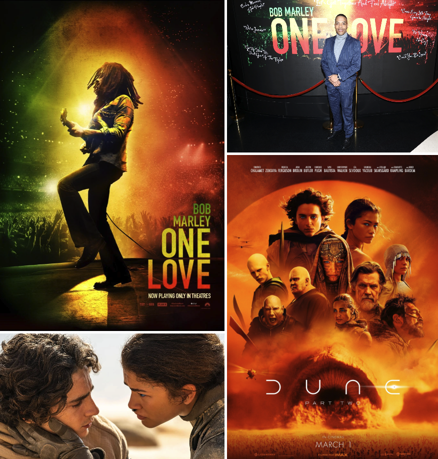 Reinaldo Marcus Green and Bob Marley: One Love, Dune: Part Two